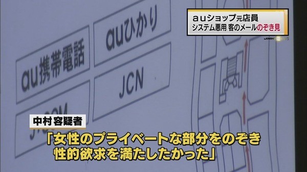 『性的欲求を満たしたかった』 携帯ショップ店員が客のスマホデータを抜き取って逮捕:コメント1
