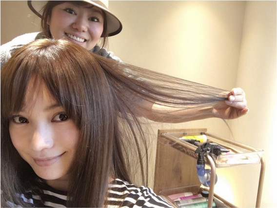 蛯原友里、産後仕事復帰へ:コメント1