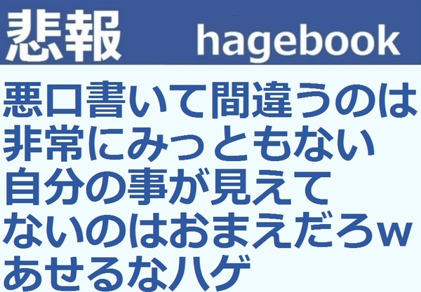 デブスの特徴：コメント166