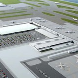 関空　建設中の第３ターミナル公開
