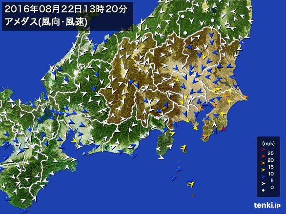 【関東&東海の皆さん、がんばって！】 台風9号　東日本に上陸へ　大雨・暴風・高波に厳重警戒：コメント3