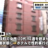 睡眠薬入り酒飲ませ性的暴行の疑い、大学生逮捕　東京・歌舞伎町