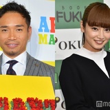 平愛梨＆長友佑都選手、頬を寄せ合う