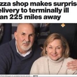 【海外発！Breaking News】末期がん男性のために、昔馴染みのピザ店が州を越えてデリバリー（米）