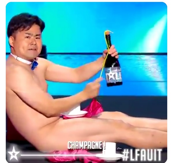 フランスの超人気番組で日本人が全裸で爆笑とる：コメント5