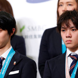 宇野昌磨の会見ネクタイ曲がってる...　「萌え死ぬ」「可愛すぎ」