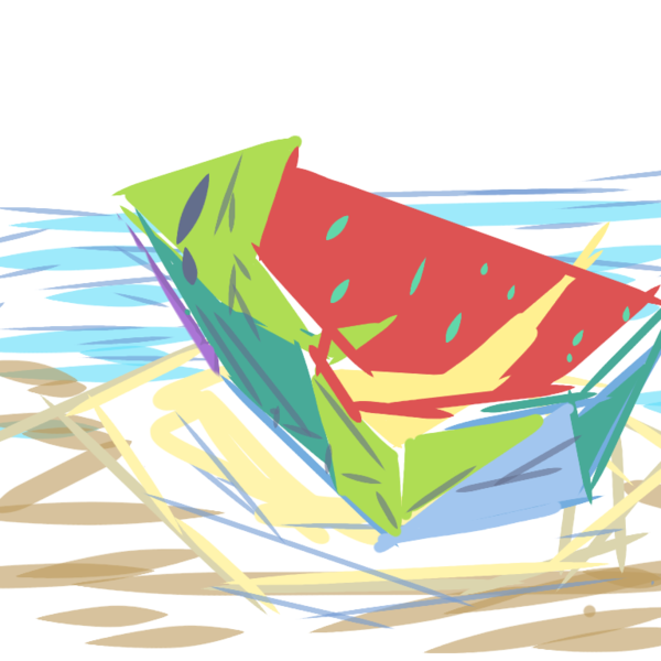 夏っぽい絵を描こう：コメント1