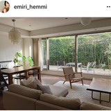 辺見えみり、自宅リビングを公開「センス光ってます」「本当に憧れのインテリアです」