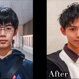 元日本一の理容師と元No.1ホストが「自分を変えたい」不登校男子を“大変身”させる動画