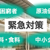 給付金や補助金 政府 物価上昇の緊急対策決定 中身は？