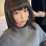 最上もが　黒髪ストレートの大胆イメチェンショットに「え？！誰？！」「もう神です」「「高校生かと」