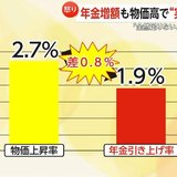 年金増額発表も物価高に追いつかず“実質マイナス”に…高齢者の不満爆発