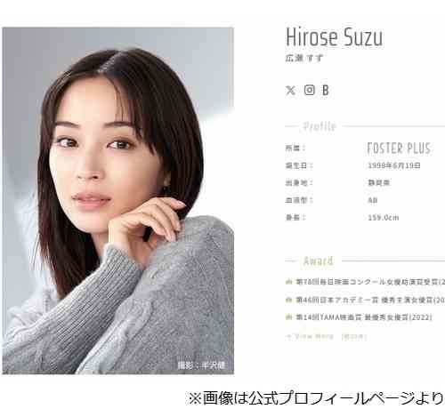 広瀬すず、男性の服に私見「タンクトップはちょっとやだ」：コメント2