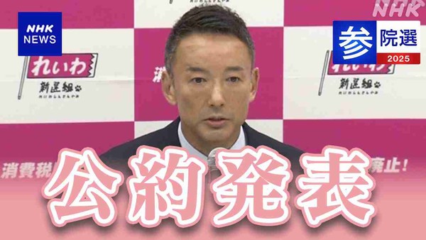 れいわ新選組、参院選公約を発表 “消費税の速やかな廃止や国民1人当たり10万円給付を”：コメント2